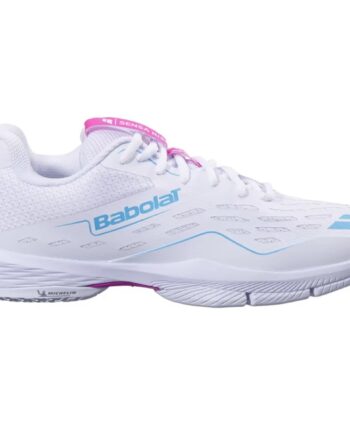 Babolat Sensa Rise Woman White Rhodamine Red