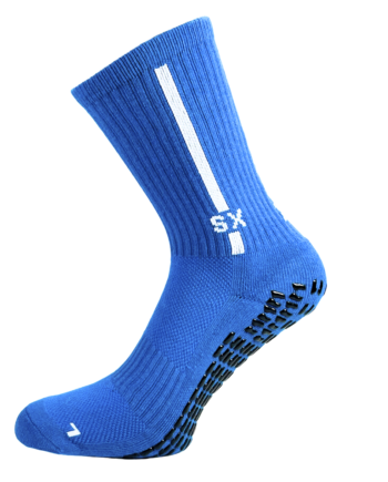 Grip Socks     Blå Large  45-48