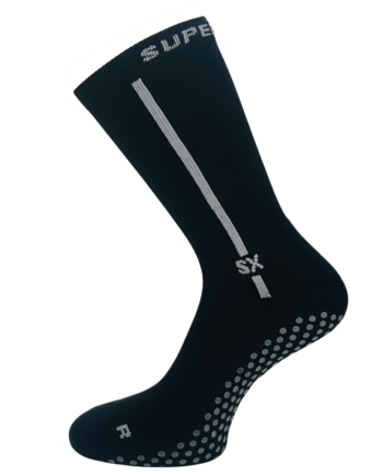 Grip Socks Pro Fit Sort Kompression Str  32-35