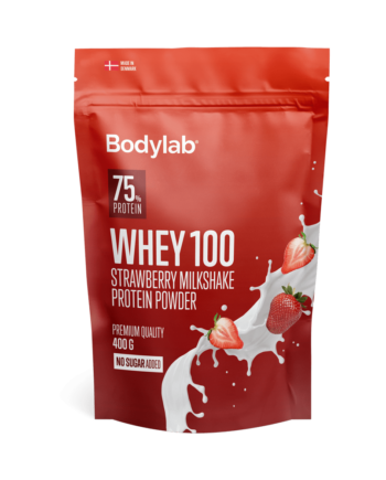 Bodylab Whey 100 Proteinpulver Strawberry Milkshake  400g