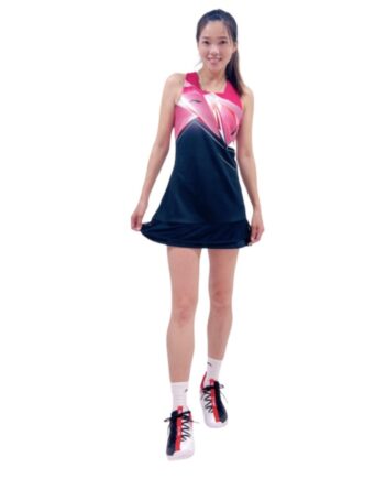Li-ning Asks824-  Badminton Dress Black Pink Old