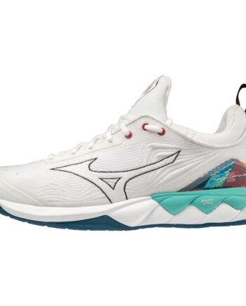 Mizuno Wave Luminous   White Blue Old
