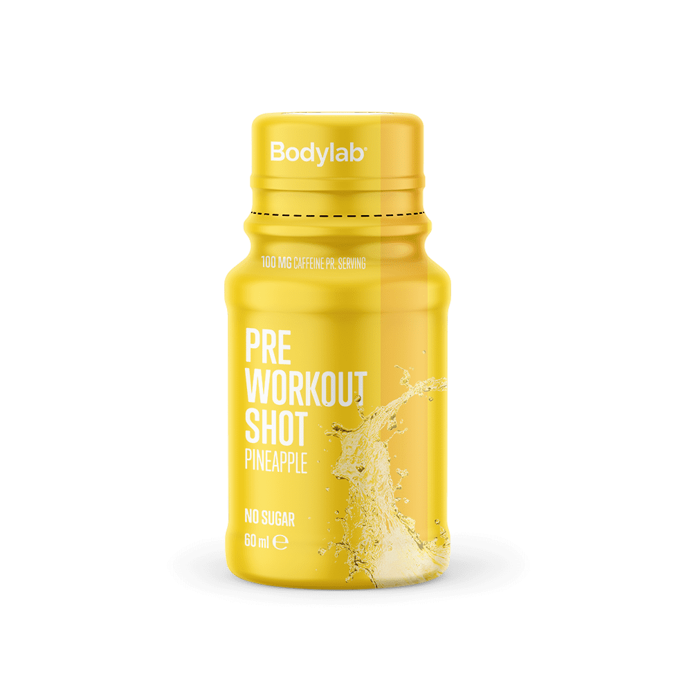 Pre Workout Shot  60 Ml  Pineapple