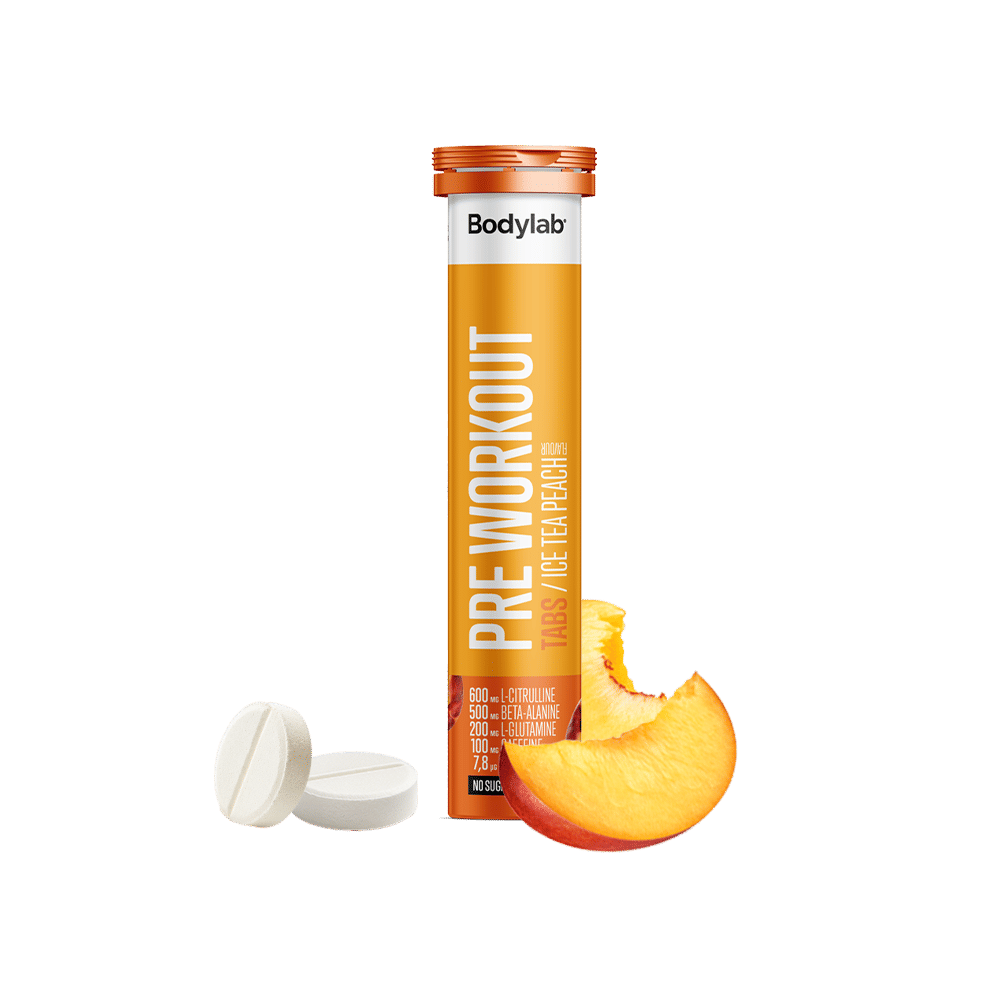 Pre Workout Tabs  20 Stk  Ice Tea Peach