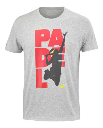 Babolat Padel Cotton Tee Men  High Rise