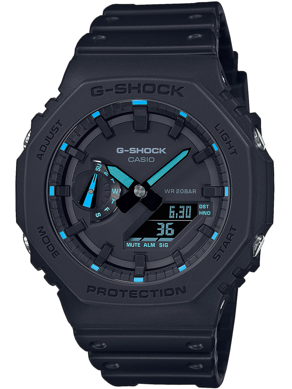 Casio Ga-2100-1a2er Herreur -shock