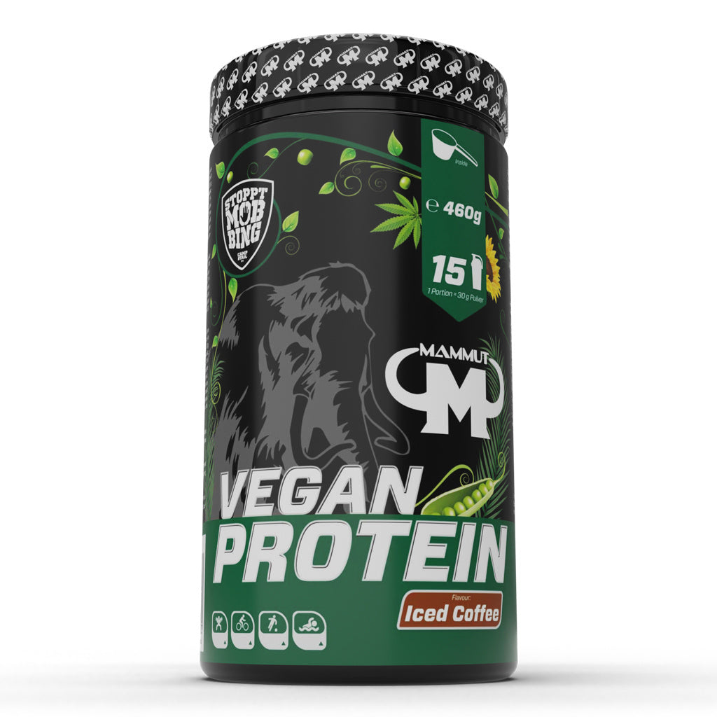 Plantebaseret Vegansk Protein Iskaffe 460   Dåse