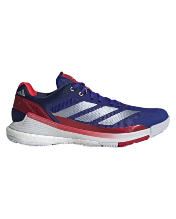 Adidas Crazyquick Boost Padelsko  Lucid Blue Silver Metallic Cloud White  41