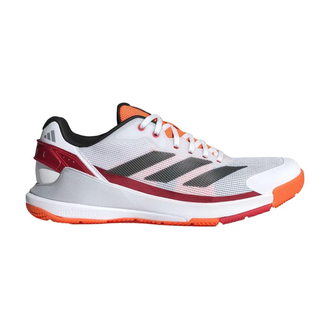 Adidas Crazyquick Ls Men Padelsko Cloud White Core Black Lucid Orange 41