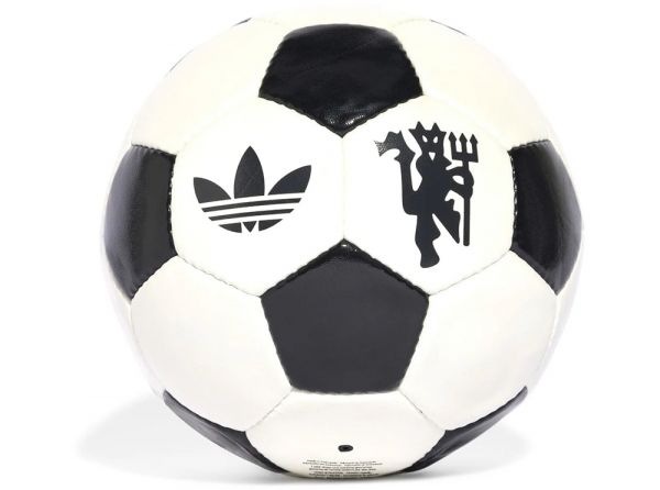 Adidas Originals Manchester United Club Fodbold  Off White   Black   Carbon