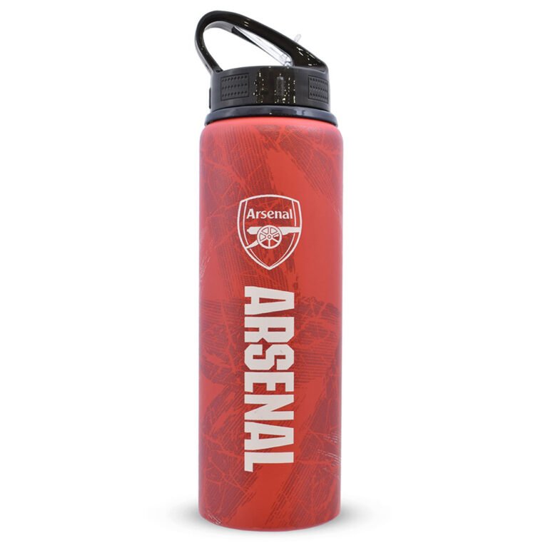 Arsenal Alu Drinks Bottle Red-one-size