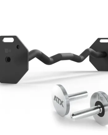 Atx  Octa Dumbbells Sz-bar  Professionel Ez-stang Til Octa Håndvægtsystem
