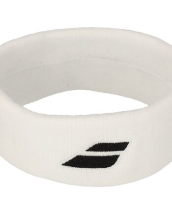 Babolat Logo Headband  White