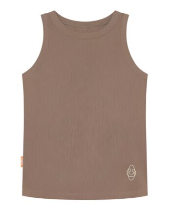 Cuera Active Rib Tank Top  Walnut  Xs