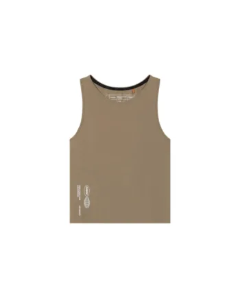 Cuera Oncourt Cropped Tank Top  Walnut  Xs
