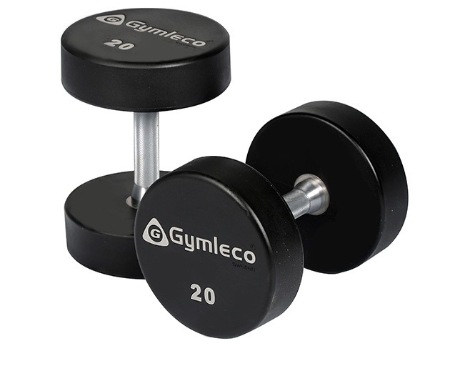Gymleco 836 Runde Gummi Håndvægte   Kg    Stk