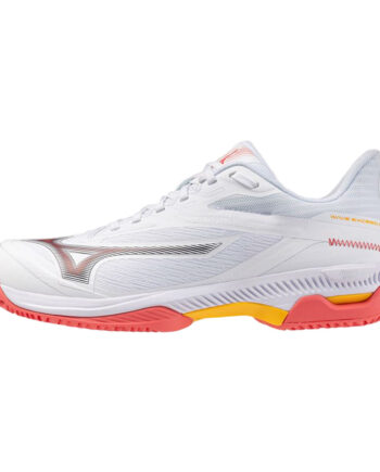 Mizuno Wave Exceed Court Cc      White Calypso Coral Citrus  46