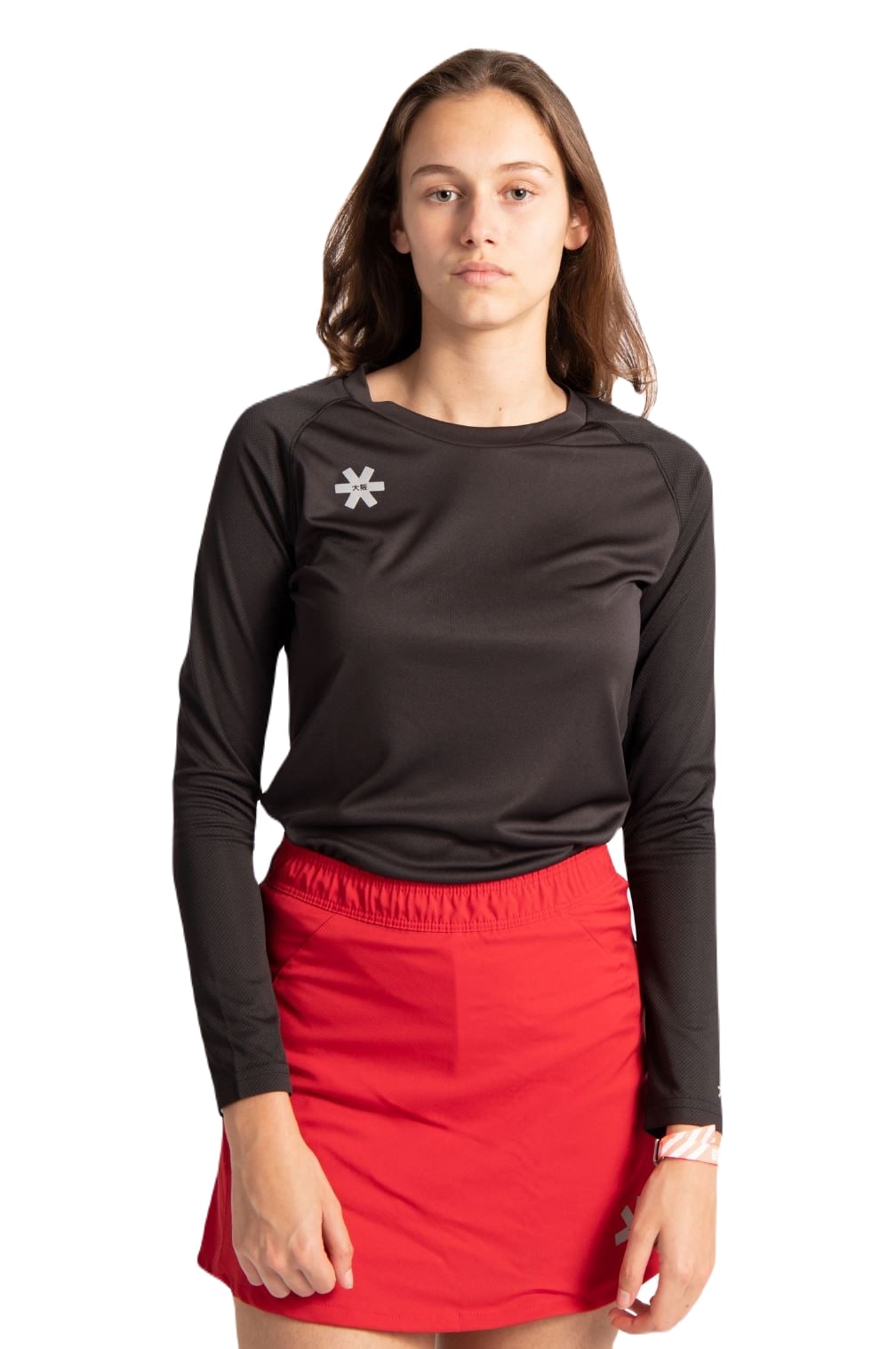 Osaka Women   Training Tee Long Sleeve  Black