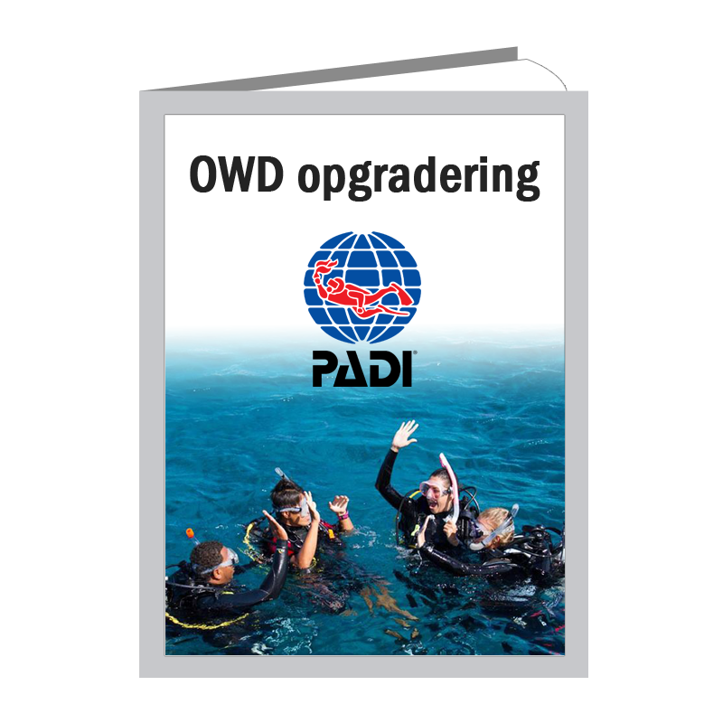 Padi Opgradering Til Owd Dykkercertifikat