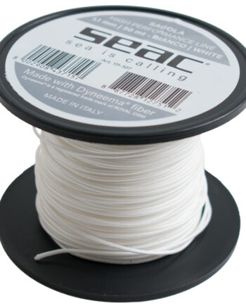 Seac Dyneema     Mm 50   Waxed Hvid