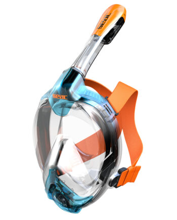 Seac Fullface Maske Libera Xs      Blå Klar Orange