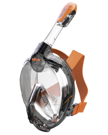 Seac Fullface Maske Libera Xs      Sort Orange