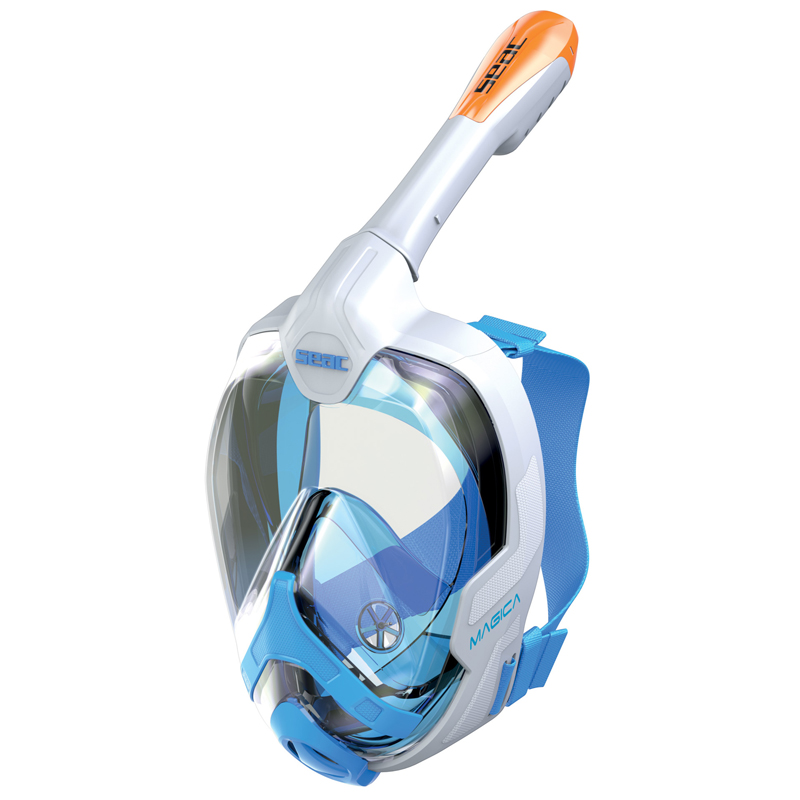 Seac Fullface Maske Magica Hvid Orange