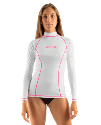 Seac Rash Guard  -sun Lang Dame Hvid
