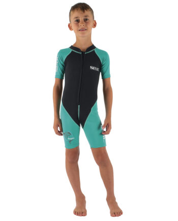 Seac Shorty Dolphin Sort Turkis     Mm