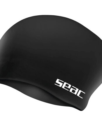 Seac Silikone Badehætte Chignon Sort