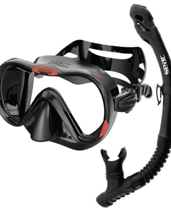 Seac Snorkelsæt Boss   Reverse Dry Sort