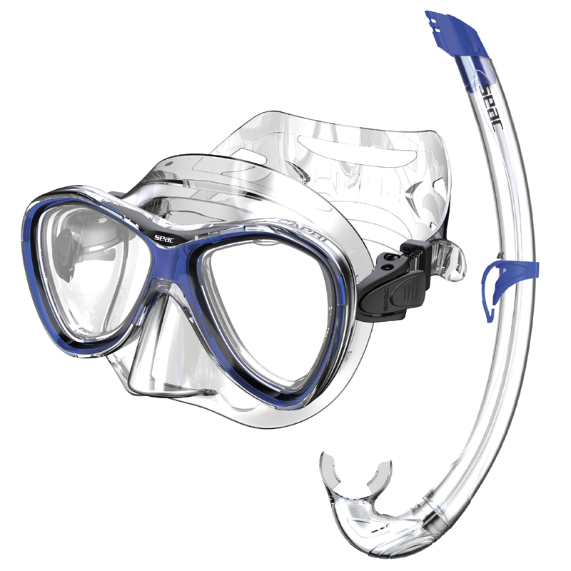 Seac Snorkelsæt Capri Top Blå