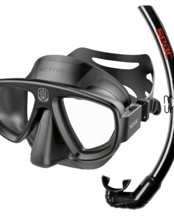 Seac Snorkelsæt Extreme Evo Sort