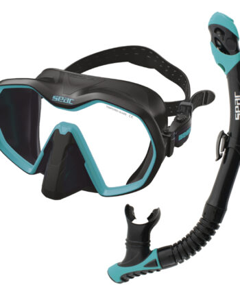 Seac Snorkelsæt Icona   Reverse Dry Turkis