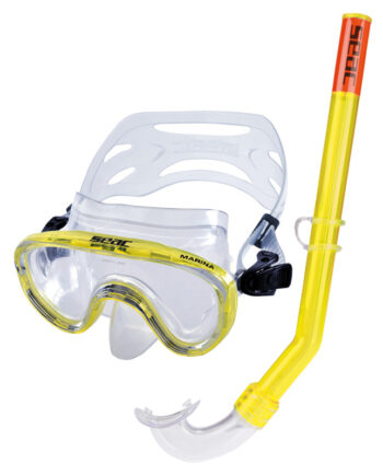 Seac Snorkelsæt Marina Gul