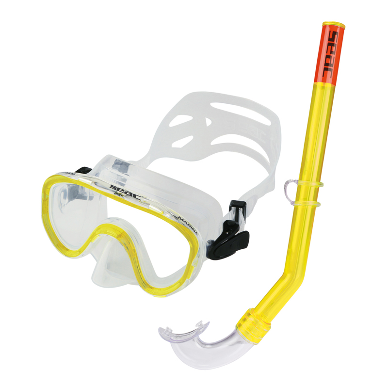 Seac Snorkelsæt Marina Gul