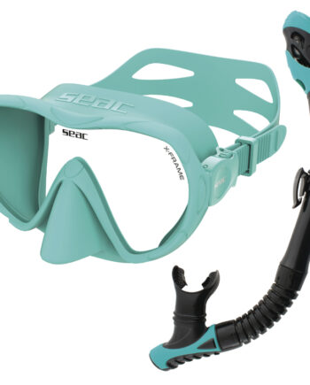 Seac Snorkelsæt  -frame Combo Turkis