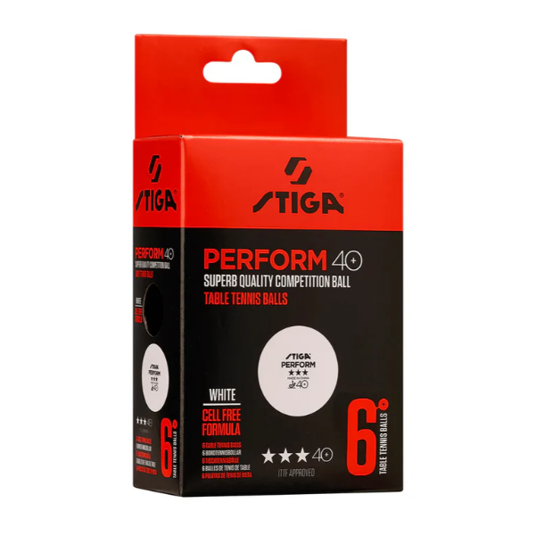 Stiga Perform -star Bordtennisbolde Pack