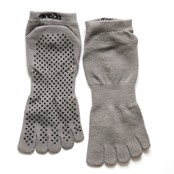 Toe Socks Footer Grå