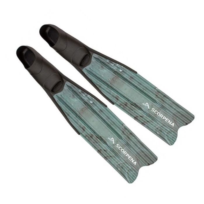-finner Medium Grøn Camo 45 46