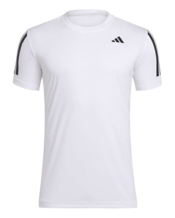 Adidas Club  -stripe Tee  White