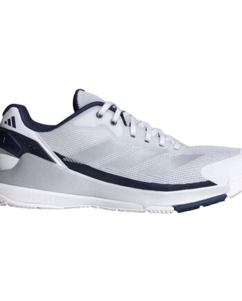 Adidas Crazyquick Ls Men Padelsko  Cloud White Silver Metallic Dark Blue  41