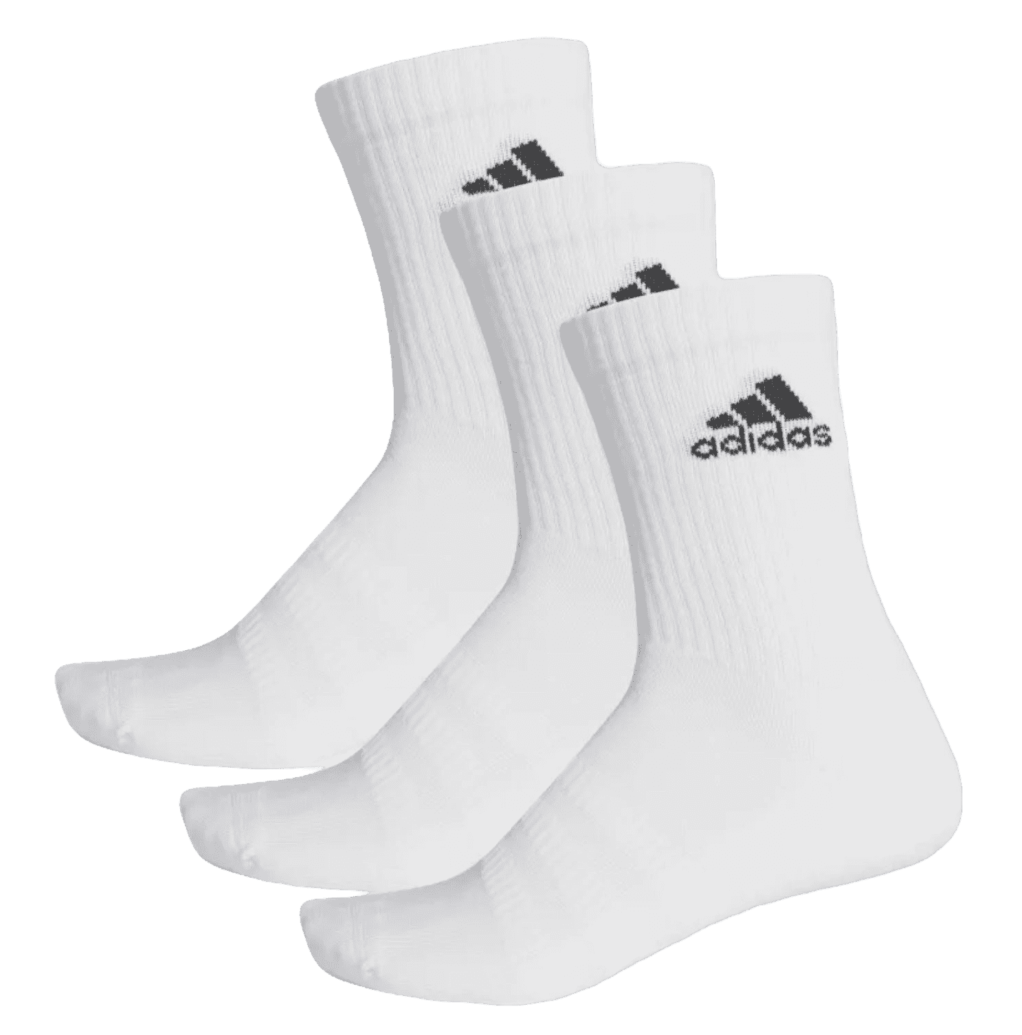 Adidas Cushioned Crew Strømper   -pak  White  37-39