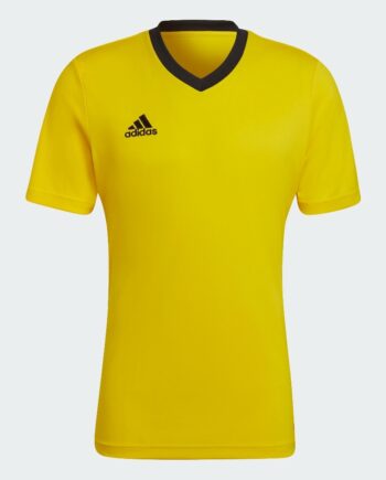 Adidas Entrada 22 Jersey Yellow Mens-