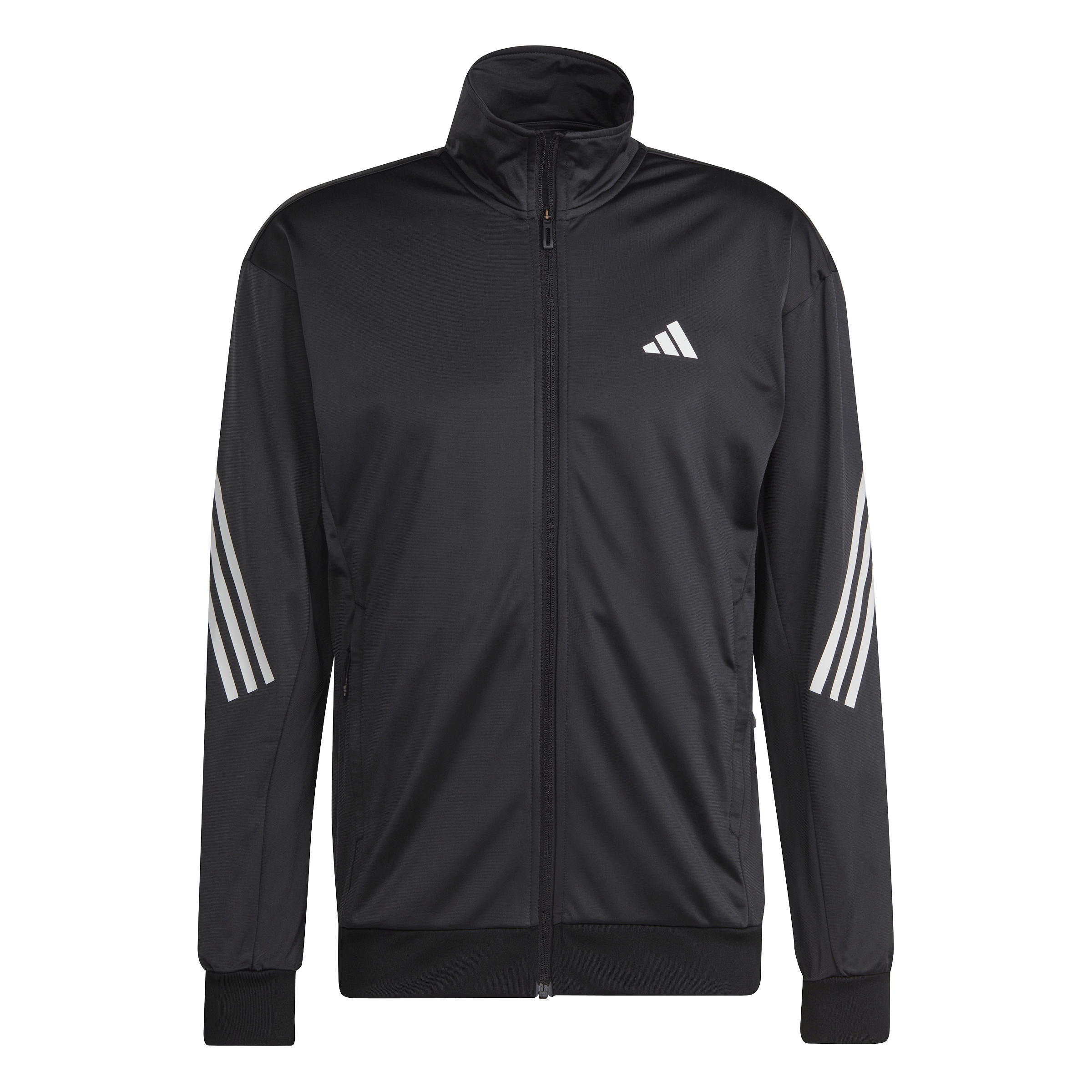 Adidas  -stripe Knitted Jacket  Black