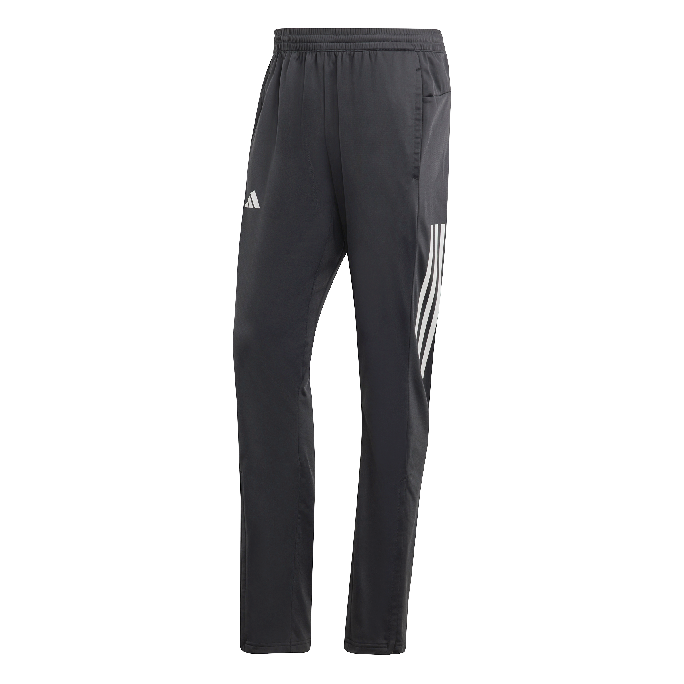 Adidas  -stripe Knitted Pants  Black