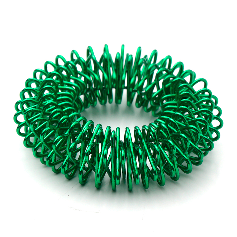 Akupressur Ringe   Finger Roller  Grøn