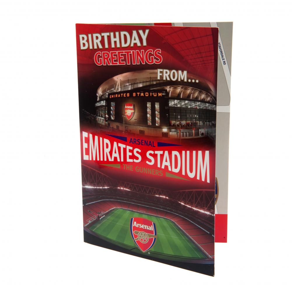 Arsenal Fc Pop-up Fødselsdagskort