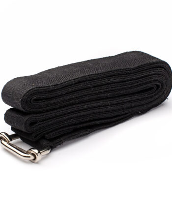 Asana økologisk Pune Yogabælte  Sort 250x2   Cm