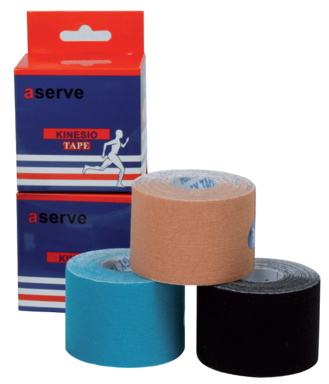 Aserve Kinesiologi Tape Hudfarve 5cm 5m